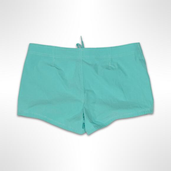 Roxy Teal Lace-Up Boardshorts Women's Small - NWOT - Picture 2 of 6